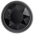 Evolved Black Gem - ensemble de plugs anaux en métal (noir-argent)