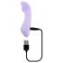 Playboy Euphoria - vibromasseur rechargeable et étanche pour point G (violet)