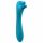 Evolved Heads or Tails - vibromasseur double extrémité rechargeable (bleu)