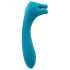 Evolved Heads or Tails - vibromasseur double extrémité rechargeable (bleu)