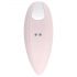 Playboy Palm - vibromasseur clitoridien étanche rechargeable 2-en-1 (rose)