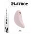 Playboy Palm - vibromasseur clitoridien étanche rechargeable 2-en-1 (rose)