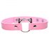 Master Series Chat Coquin - collier tête de chat (rose)