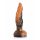 Creature Cocks Ravager - gode en silicone texturé - 20 cm (orange)