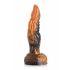 Creature Cocks Ravager - gode en silicone texturé - 20 cm (orange)