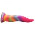 Langue Créature - Dildo en Silicone Lumineux - 21 cm (Arc-en-ciel)