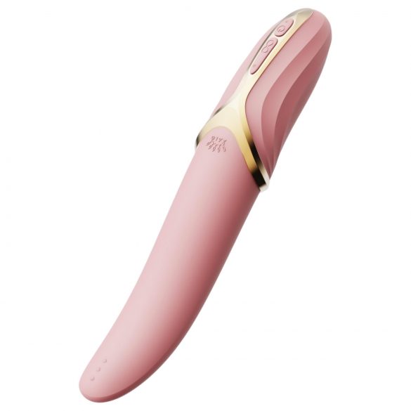 Zalo Eve - Vibromasseur rechargeable chauffant rotatif (rose)