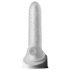 Fat Boy Checker Box - gode pénien (17cm) - blanc laiteux