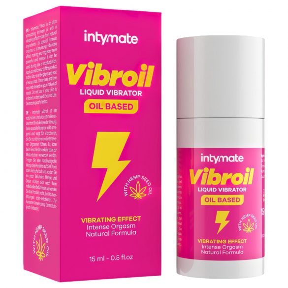 Intymate Vibroil - vibromasseur liquide à base d'huile (15 ml)