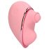 Loveline Tapping Heart - vibromasseur stimulateur de clitoris rechargeable (rose)