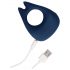 Loveline - anneau vibrant rechargeable (bleu)