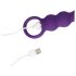 Loveline - vibromasseur anal rechargeable à boules (violet)