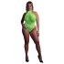 Aïe! - body à effet bretelles fluorescent (vert néon) - XL-4XL