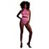 Aïe! Ensemble de lingerie fluorescente (rose)