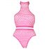 Aïe! Ensemble de lingerie fluorescente (rose)