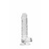 REALROCK - dildo réaliste transparent - 17cm