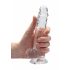 REALROCK - dildo réaliste transparent - 17cm