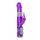 Easytoys Rabbit - vibrateur violet avec perles rotatives et stimulateur clitoridien