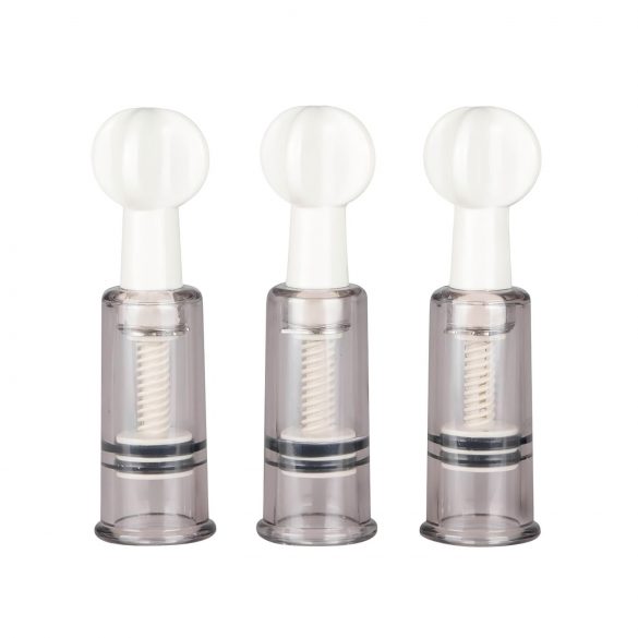 Easytoys - Set de Stimulateurs pour Mamelons et Clitoris (3 pièces)