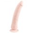 Dildo silicone ventouse Easytoys (21 cm) - naturel