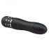 Easytoys Diamond Rainuré - vibromasseur noir