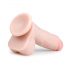 Easytoys - Dildo avec ventouse et testicules (17,5 cm) - Naturel