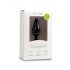 Easytoys Plug Pointu - plug anal avec anneau de préhension - moyen (noir)