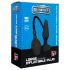 MenzStuff L - plug anal gonflable avec base - noir (grand)