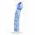 Gildo Verre No. 5 - dildo en spirale (transparent-bleu)