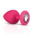 Easytoys Diamond - ensemble de plugs anaux (rose)