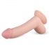 Fantasy Cliff - Dildo réaliste avec testicules - 22cm (naturel)