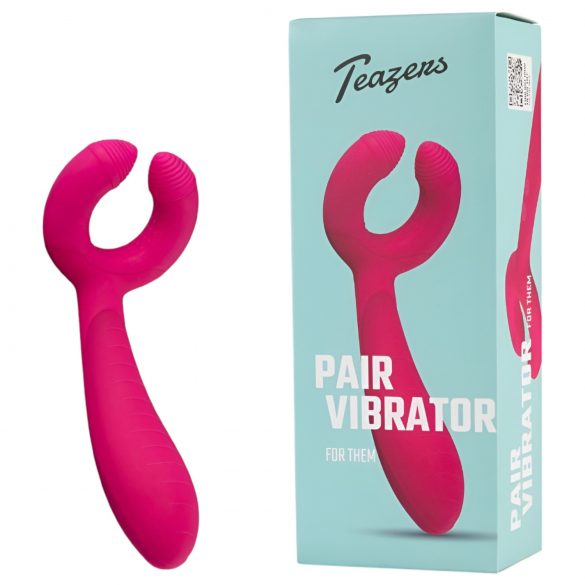 Couple Easy - vibromasseur rechargeable étanche (rose)