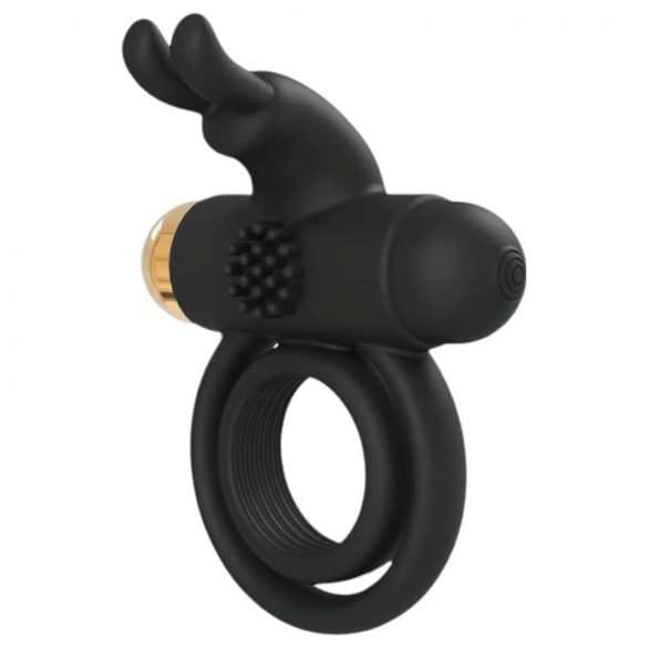 Élite Joel - anneau pénien vibrant et rechargeable (noir)