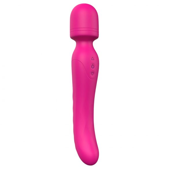 Vibes of Love Wand - vibromasseur chauffant et massant rechargeable (rose)