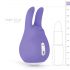 Bonnes Vibrations Teddy - vibromasseur rechargeable en forme de lapin (violet)