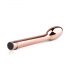 Rosy Gold Point G - vibromasseur rechargeable (doré rose)