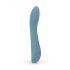 Bloom Rose - vibromasseur point G en silicone rechargeable (turquoise)