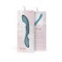 Bloom Rose - vibromasseur point G en silicone rechargeable (turquoise)