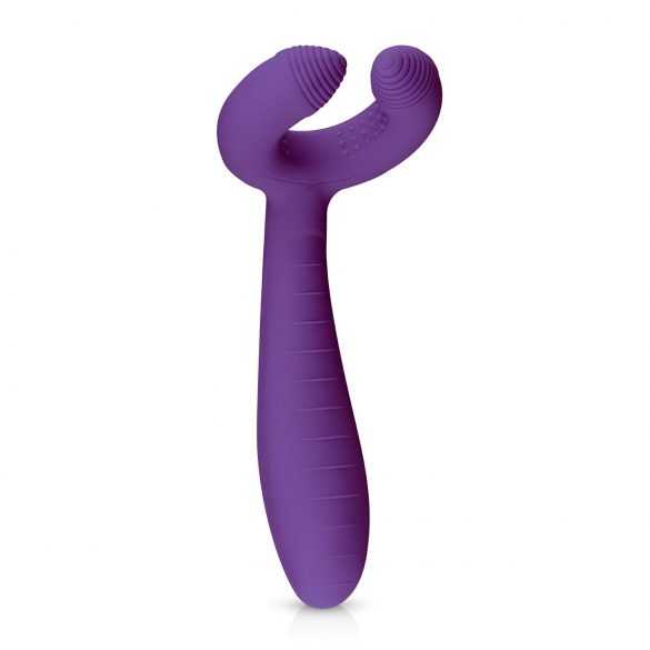 Easytoys Couple - vibromasseur rechargeable et étanche pour couples (violet)