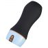 CRUIZR CM06 - masturbateur vibrant rechargeable, noir et bleu