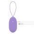 LUV EGG XL - œuf vibrant sans fil rechargeable (violet)