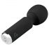 Easytoys Wonder Wand - vibromasseur mini massif rechargeable (noir)