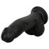 Easytoys - gode réaliste avec testicules - 12 cm (noir)