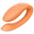 Glam - vibromasseur couple rechargeable avec télécommande (orange)