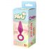 Flirts Pull Plug - petit plug anal (rose)