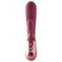 Dinky Jimmy K. Duo - vibromasseur rechargeable avec stimulateur clitoridien (rouge)