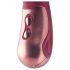 Dinky Jimmy K. Duo - vibromasseur rechargeable avec stimulateur clitoridien (rouge)