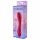 Étincelante Cecilia - Vibromasseur point G à billes mobiles, rechargeable (rouge)