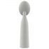 Nude Luna - mini wand vibrateur rechargeable (gris)