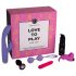 Boîte de Plaisir Jeunesse - Kit Vibrateur - 6 pièces (rose-violet)